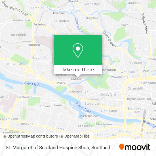 St. Margaret of Scotland Hospice Shop map