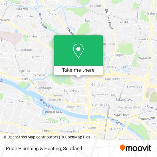 Pride Plumbing & Heating map