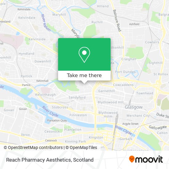 Reach Pharmacy Aesthetics map