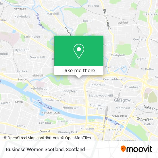 Business Women Scotland map