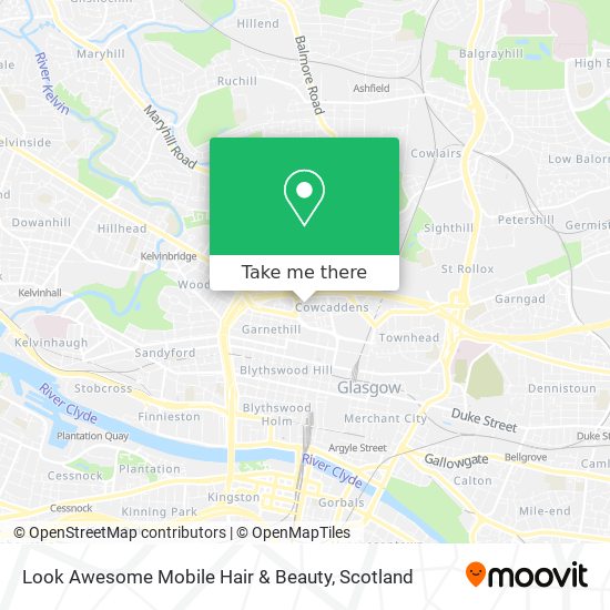 Look Awesome Mobile Hair & Beauty map