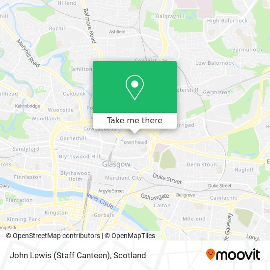 John Lewis (Staff Canteen) map