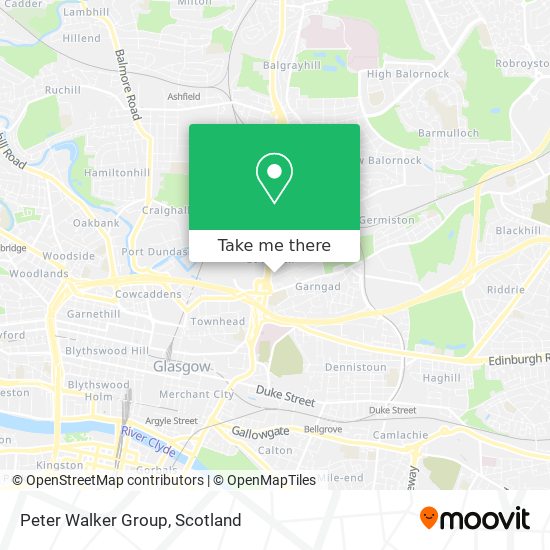 Peter Walker Group map
