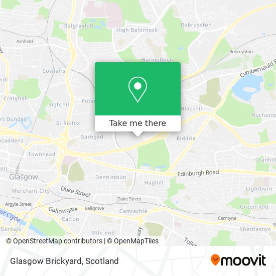 Glasgow Brickyard map