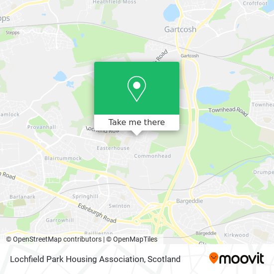 Lochfield Park Housing Association map