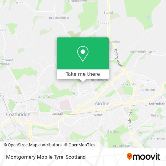 Montgomery Mobile Tyre map