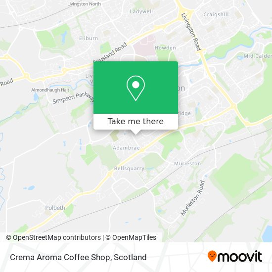 Crema Aroma Coffee Shop map