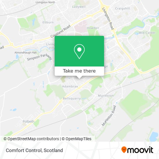 Comfort Control map