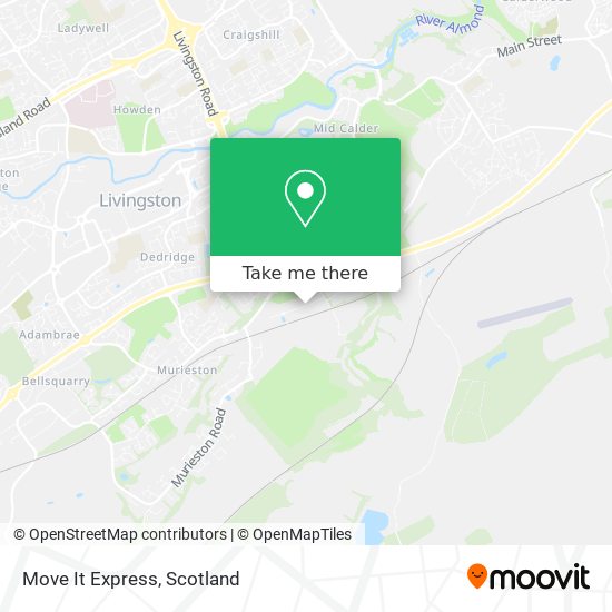 Move It Express map