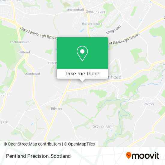 Pentland Precision map