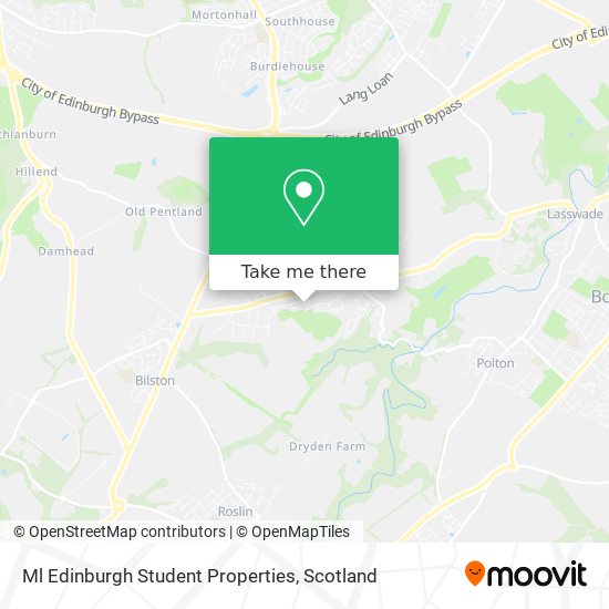 Ml Edinburgh Student Properties map