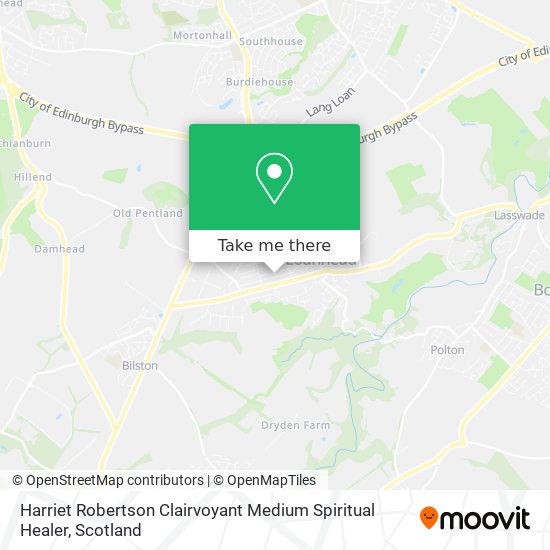 Harriet Robertson Clairvoyant Medium Spiritual Healer map