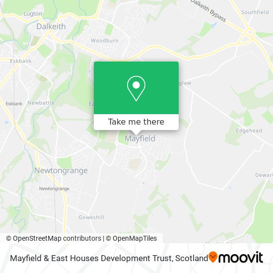 Mayfield & East Houses Development Trust map