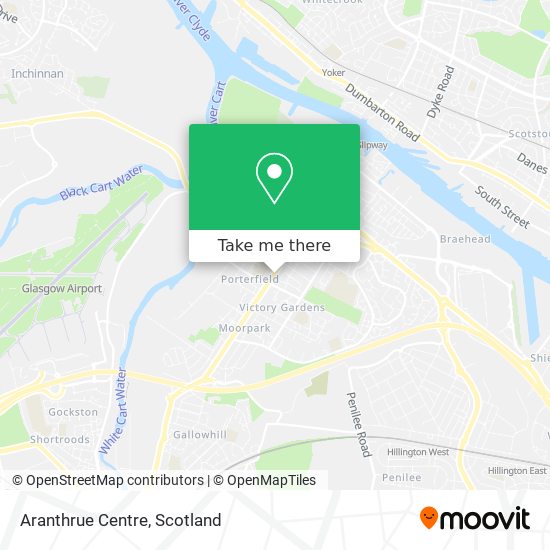 Aranthrue Centre map