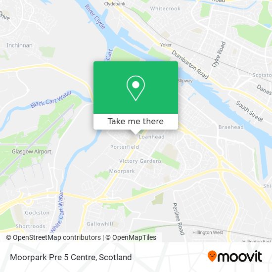 Moorpark Pre 5 Centre map