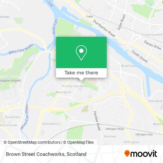 Brown Street Coachworks map