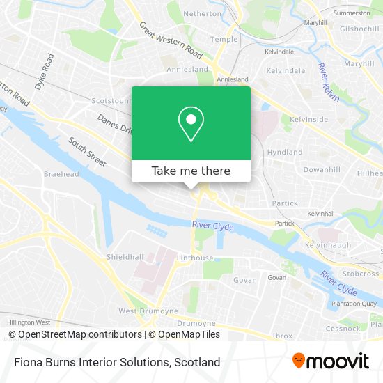 Fiona Burns Interior Solutions map