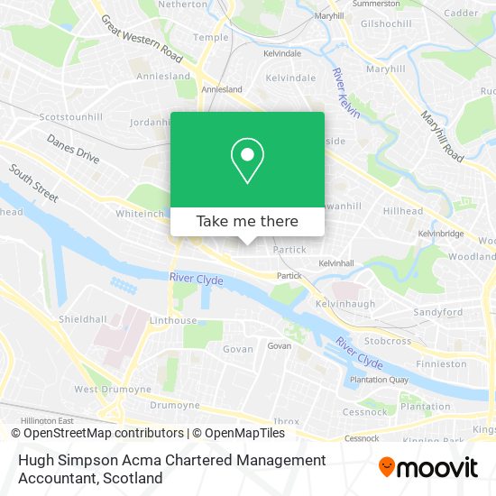 Hugh Simpson Acma Chartered Management Accountant map