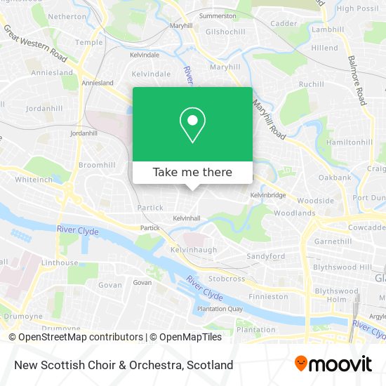 New Scottish Choir & Orchestra map