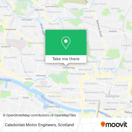 Caledonian Motor Engineers map