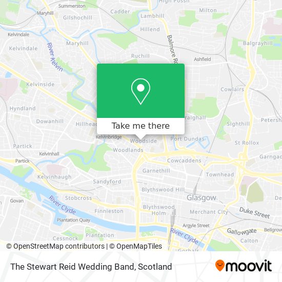 The Stewart Reid Wedding Band map