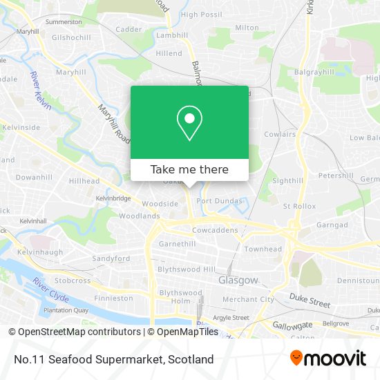 No.11 Seafood Supermarket map
