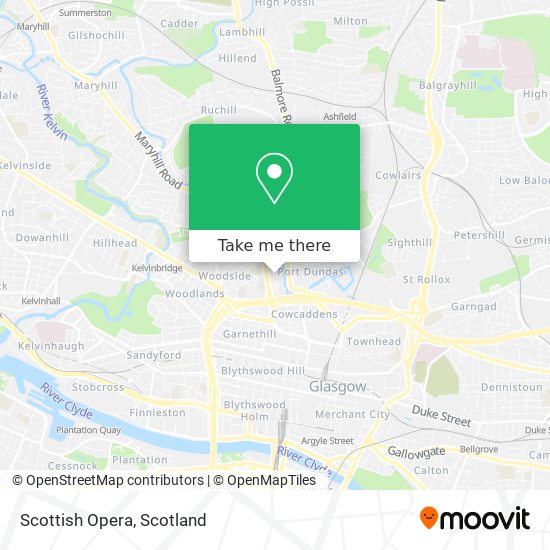 Scottish Opera map