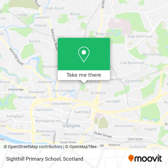 Sighthill Primary School map