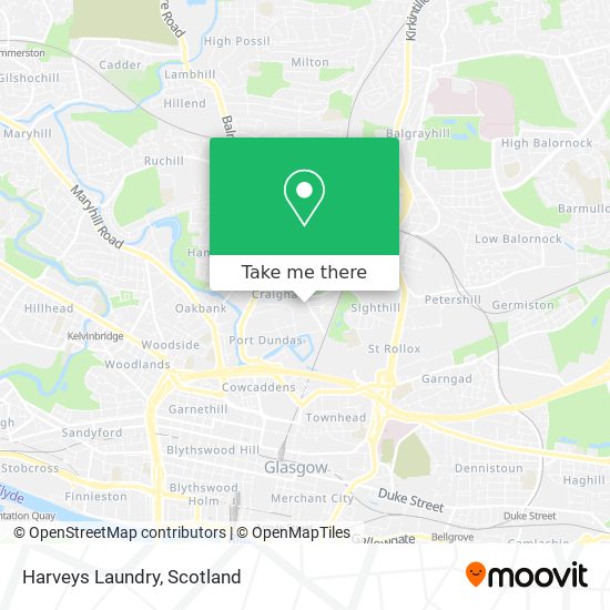 Harveys Laundry map