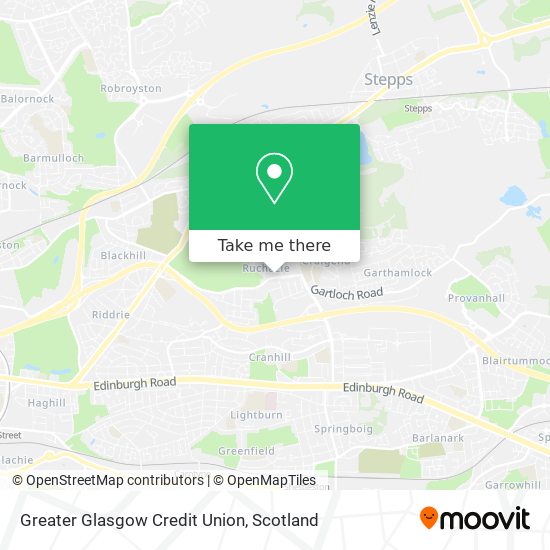Greater Glasgow Credit Union map