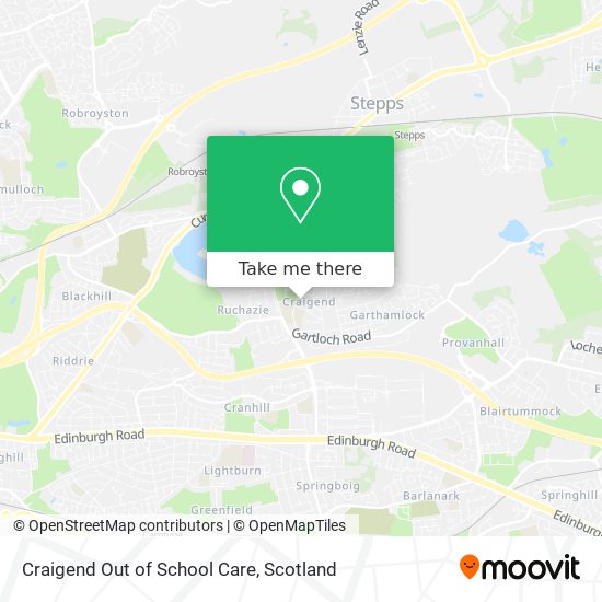 Craigend Out of School Care map