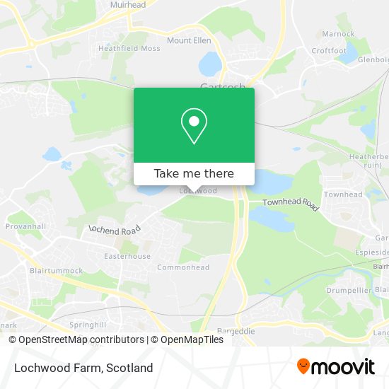 Lochwood Farm map