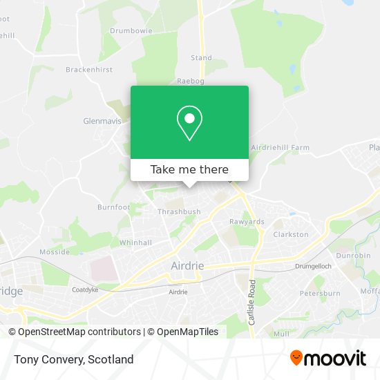 Tony Convery map
