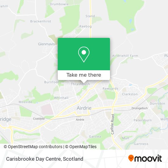 Carisbrooke Day Centre map