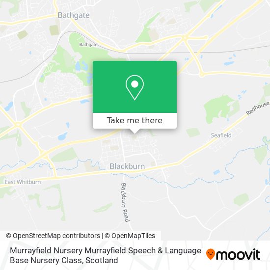 Murrayfield Nursery Murrayfield Speech & Language Base Nursery Class map