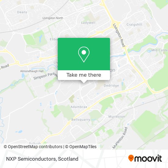 NXP Semiconductors map