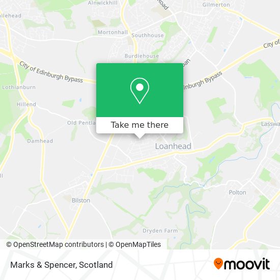 Marks & Spencer map