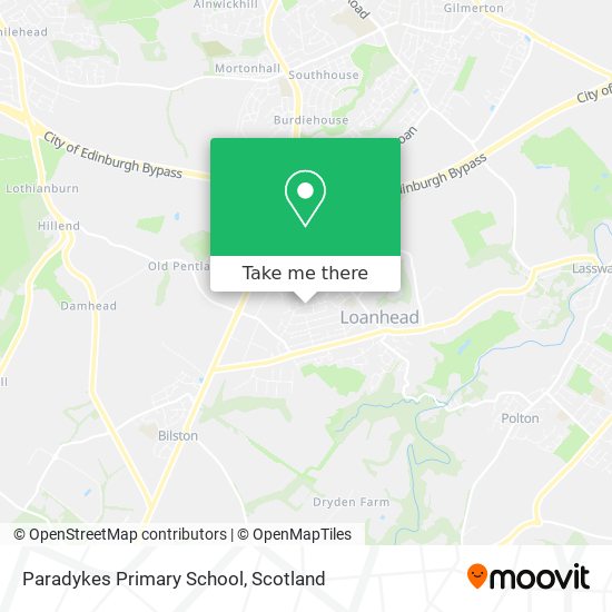 Paradykes Primary School map