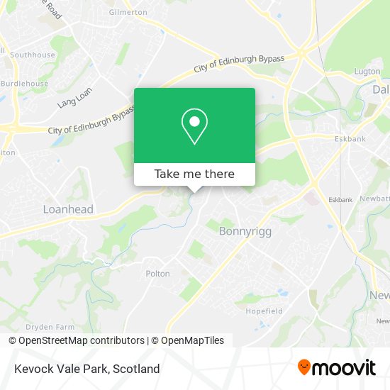 Kevock Vale Park map