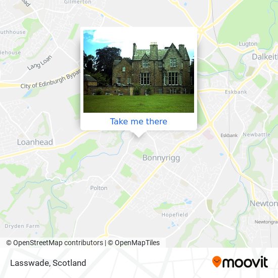 Lasswade map