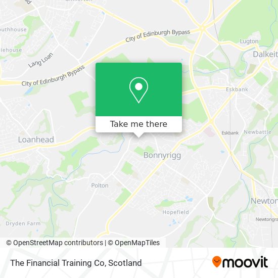 The Financial Training Co map