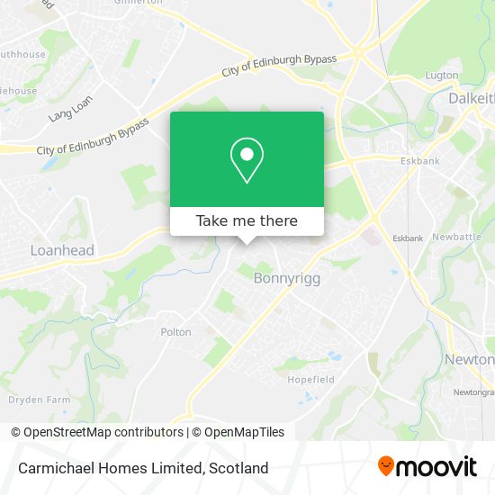 Carmichael Homes Limited map