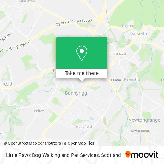 Little Pawz Dog Walking and Pet Services map