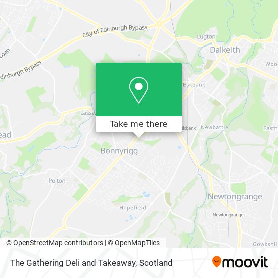 The Gathering Deli and Takeaway map