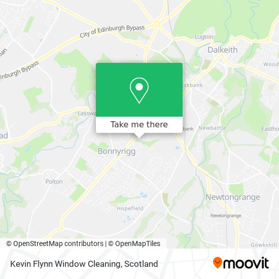 Kevin Flynn Window Cleaning map