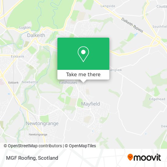 MGF Roofing map