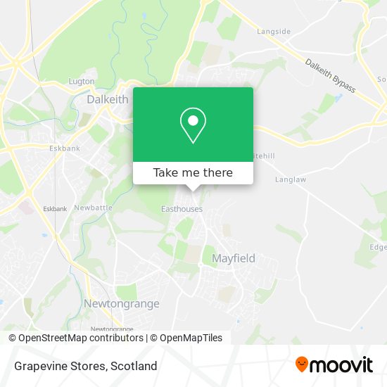 Grapevine Stores map