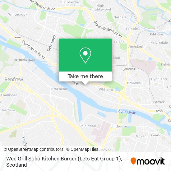 Wee Grill Soho Kitchen Burger (Lets Eat Group 1) map