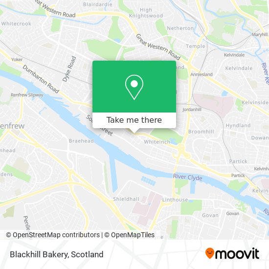 Blackhill Bakery map