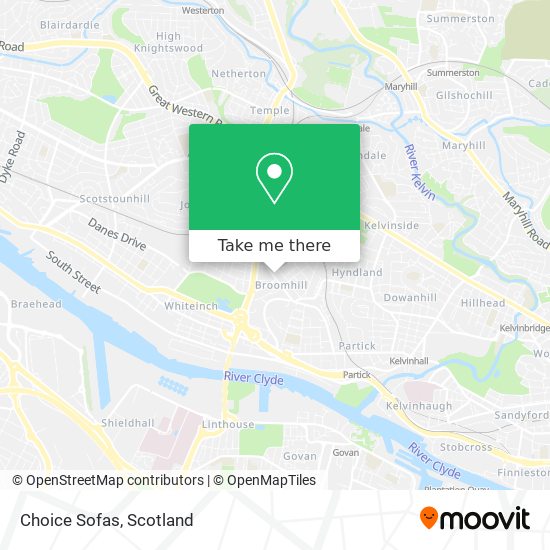 Choice Sofas map